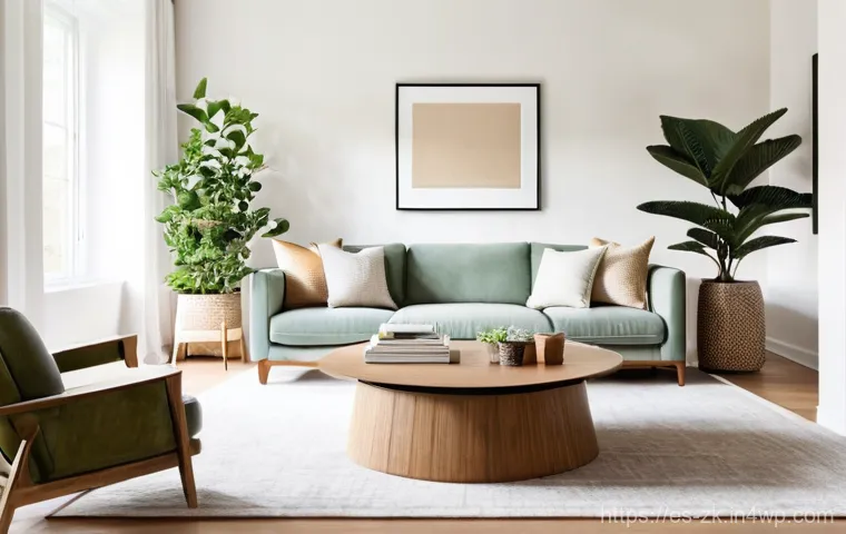 단순함의 철학과 미니멀리즘 디자인 - **Prompt:** A bright, airy bedroom bathed in soft natural light, where a woman in her late 30s, dres...